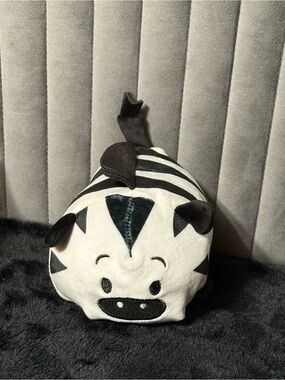 💖4/$25- Bun Bun Zebra Plush Stuffed Animal Black White Striped Good Stuff